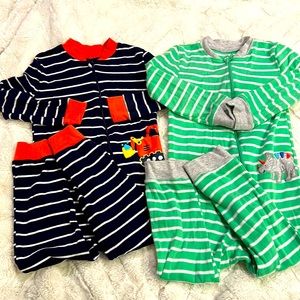 Little Me Boys 4T footless Pajamas